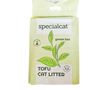 Котешка тоалетна Special cat tofu 2.5кг - зелен чай